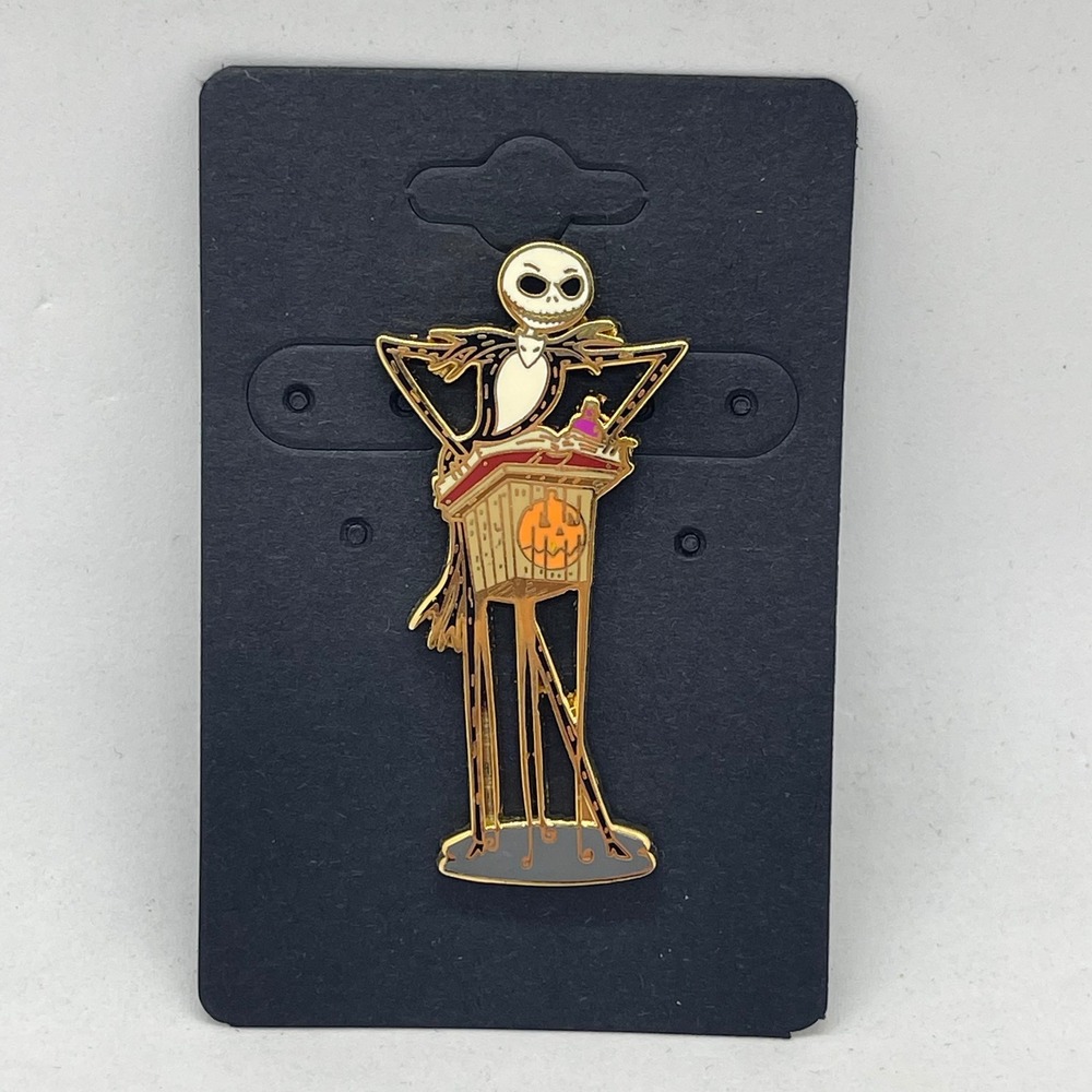 Disney Jack‎ Skellington Podium Pin Nightmare Before Christmas LE 1000 2006 Rare